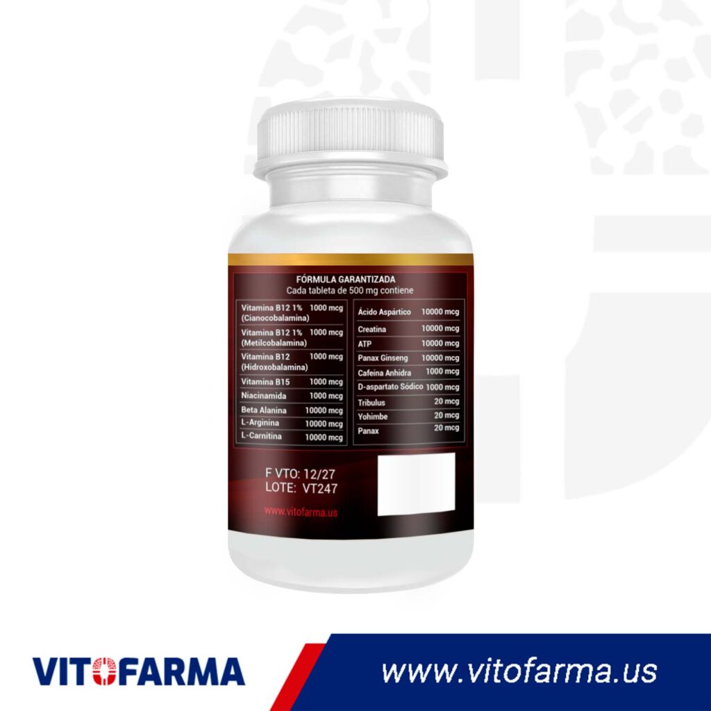 VITOFARMA B-15 DMG B-12 Tablets For Roosters & Chickens (Gallos/Pollos) - 100 Count